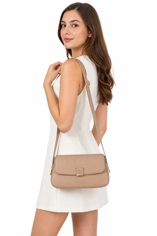 Sac porté épaule - Beige