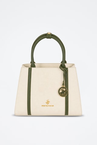 Sac à main - Blanc et vert