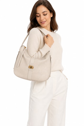 Sac porté épaule - Beige