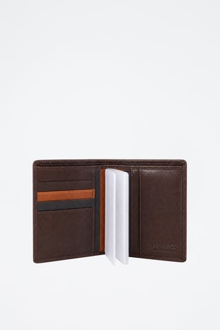 Portefeuille en cuir - Marron