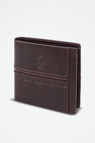 Portefeuille en cuir - Marron