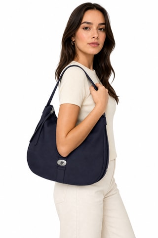 Sac porté épaule - Bleu