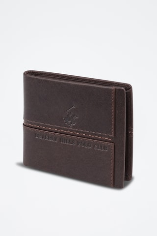 Portefeuille en cuir - Marron