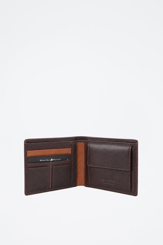 Portefeuille en cuir - Marron