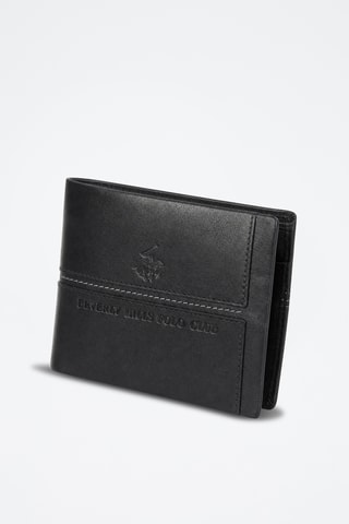 Portefeuille en cuir - Noir