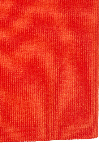 Top maille fine - Orange