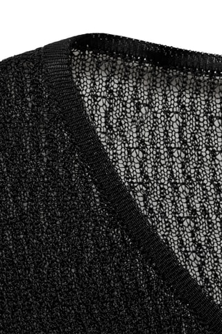 Cardigan maille nœuds - Noir