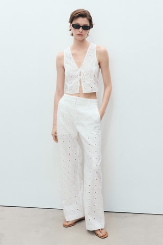 Pantalon - Blanc