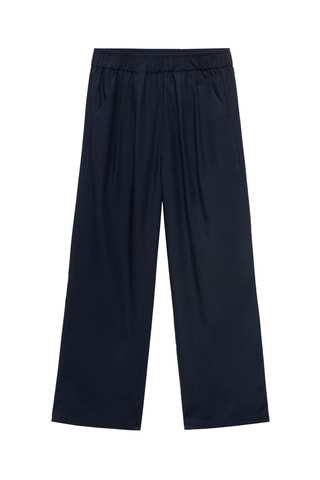 Pantalon droit 7/8 - Bleu marine