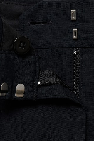 Short de costume à pinces - Noir