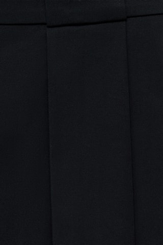 Short de costume à pinces - Noir