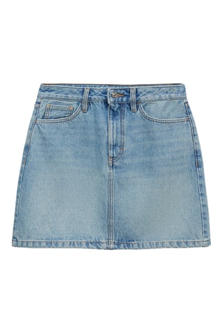 Jupe courte denim - Bleu