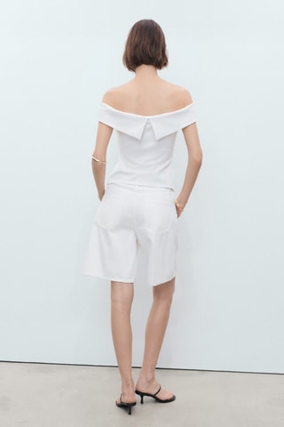 Top bustier - Blanc