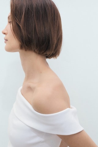 Top bustier - Blanc