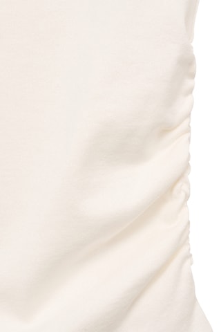 Top ajusté à fronces - Blanc
