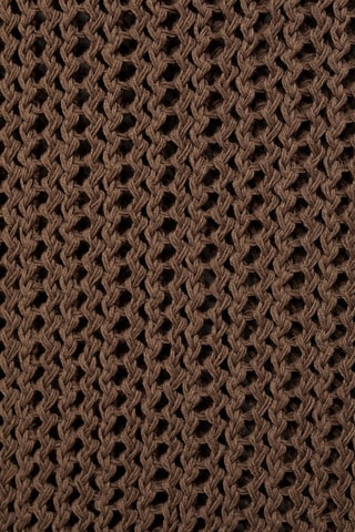 Robe longue crochet - Marron