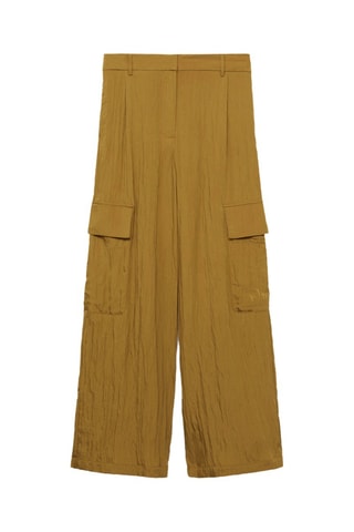 Pantalon cargo texturé - Vert
