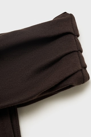 Robe bustier - Marron