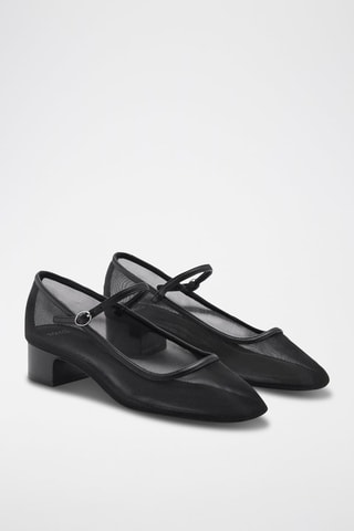 Babies à talons - Noir