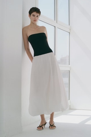 Robe combinée ballon - Noir