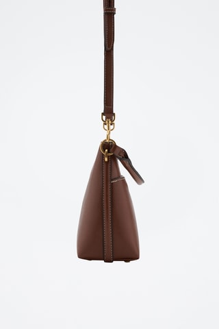 Sac seau détail métallique - Marron