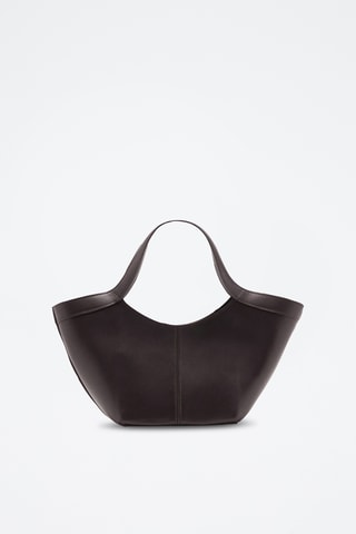 Sac porté main cuir - Marron