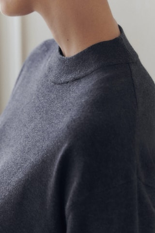 Pull en maille pour femme enceinte - Gris