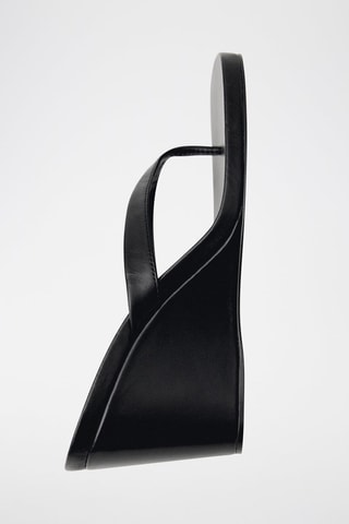 Tongs compensées Trini - Noir