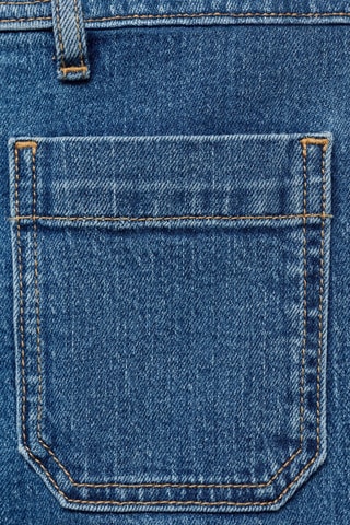 Jean large avec poches - Bleu