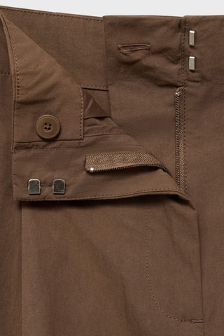 Bermuda costume coton - Marron