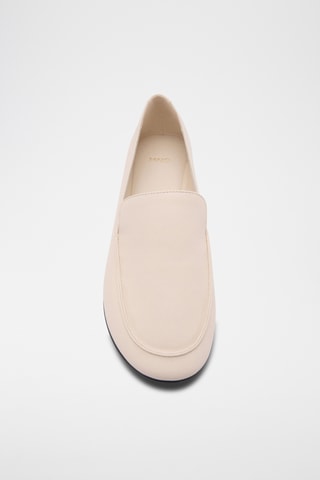 Mocassins cuir - Blanc
