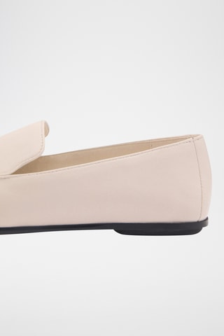 Mocassins cuir - Blanc