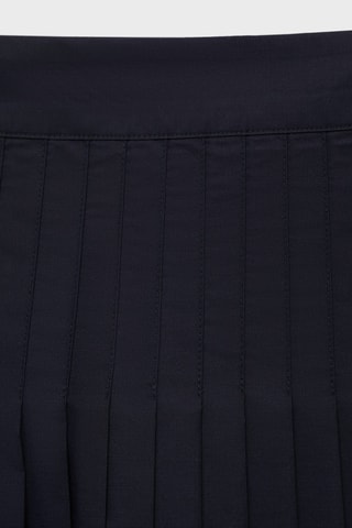Jupe midi plissée - Bleu