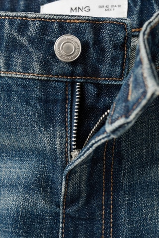 Jeans flare taille normale - Bleu