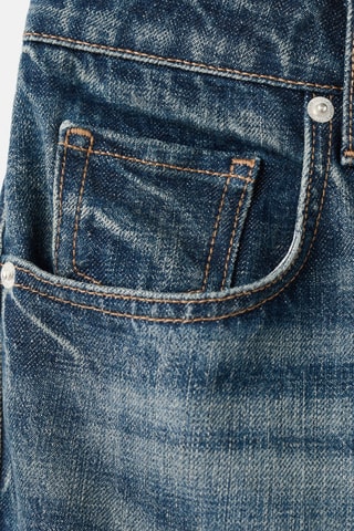 Jeans flare taille normale - Bleu