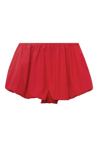 Mini short globe - Rouge