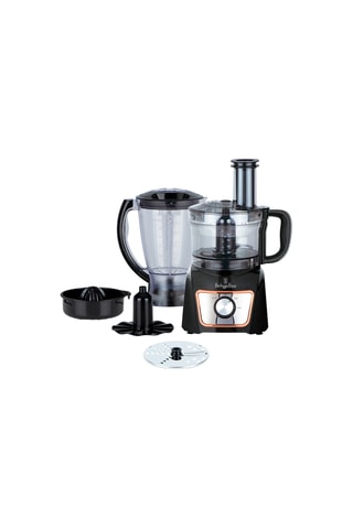 Preparador alimentar 8 canecas em aço inoxidável Black Rose Collection