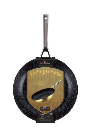 Frigideira em aço inoxidável Hammered Gold - 30 cm