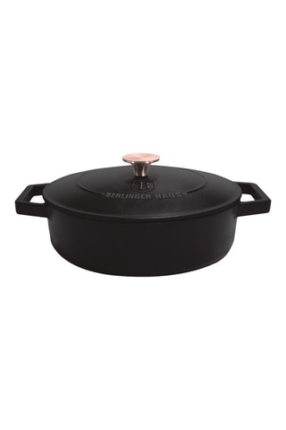 Panela 2 em 1 em ferro fundido esmaltado Strong Mold Seria - 26 cm - 2,57 l