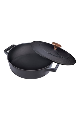 Panela 2 em 1 em ferro fundido esmaltado Strong Mold Seria - 26 cm - 2,57 l