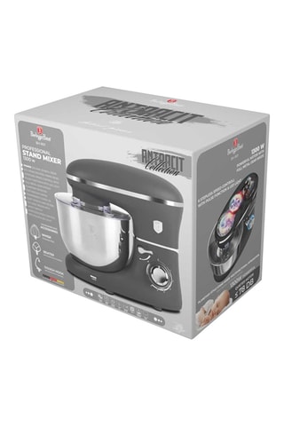 Batedeira com base em aço inoxidável Antracite - 1300 W - 6 velocidades