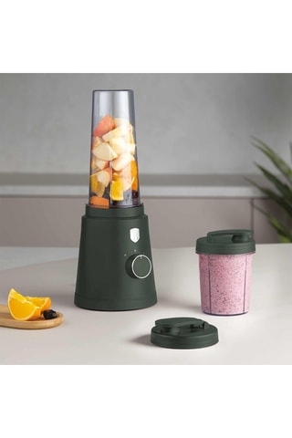 Batidora de vaso de acero inoxidable Matte Green - 320 W -  2 velocidades