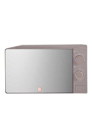 Microondas de vidrio de borosilicato Taupe - 1100 W