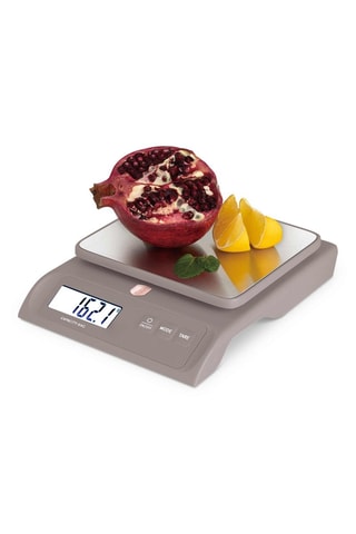 Báscula digital de acero inoxidable Taupe - Hasta 6 kg