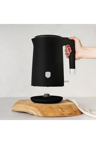 Chaleira sem fio em aço inoxidável Black Vintage - 1,7 l - 1800 W
