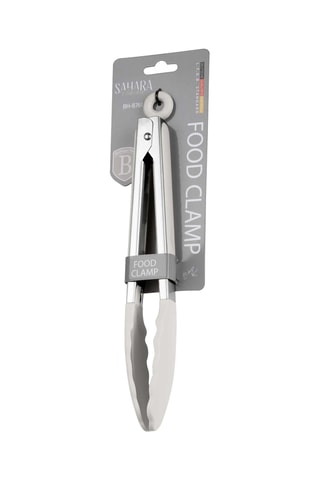 Pinça em aço inoxidável Matt Cream -