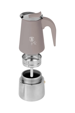 Cafeteira em aço inoxidável Matt Taupe - 30 cl