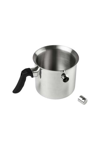Jarro para leite em aço inoxidável - 15 cm - 2 l