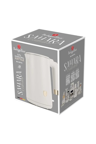 Chaleira em aço inoxidável Matt Cream - 1,7 l - 1800 W