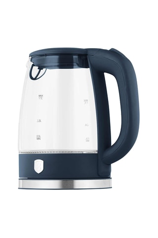 Chaleira em aço inoxidável e vidro borossilicato- 1,7 l - 1850-2200 W